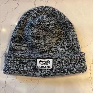 Subaru Marled Gray Knit Beanie - Adult Hat